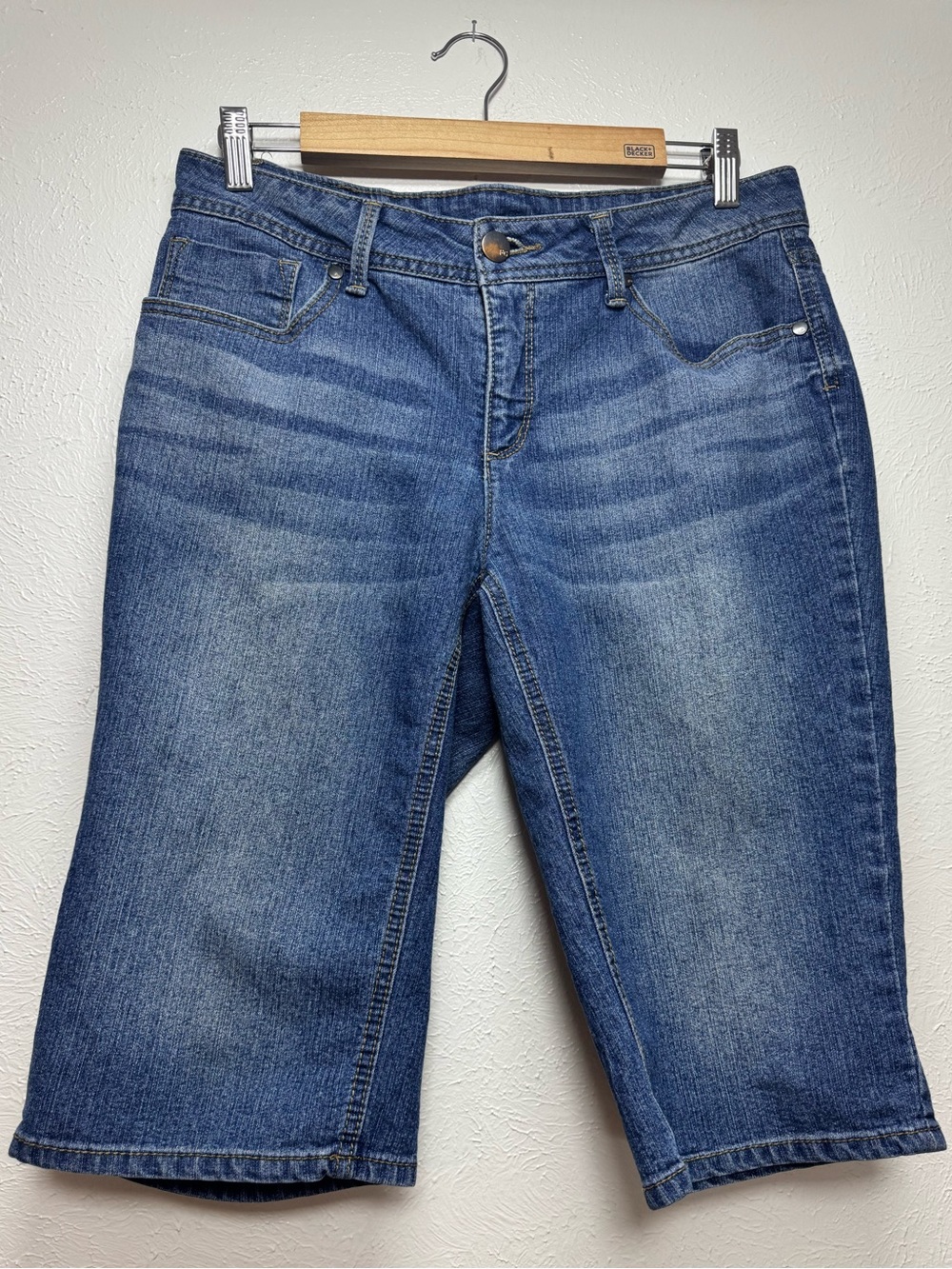 Faded Glory Bermuda Denim Shorts Jeans Jorts